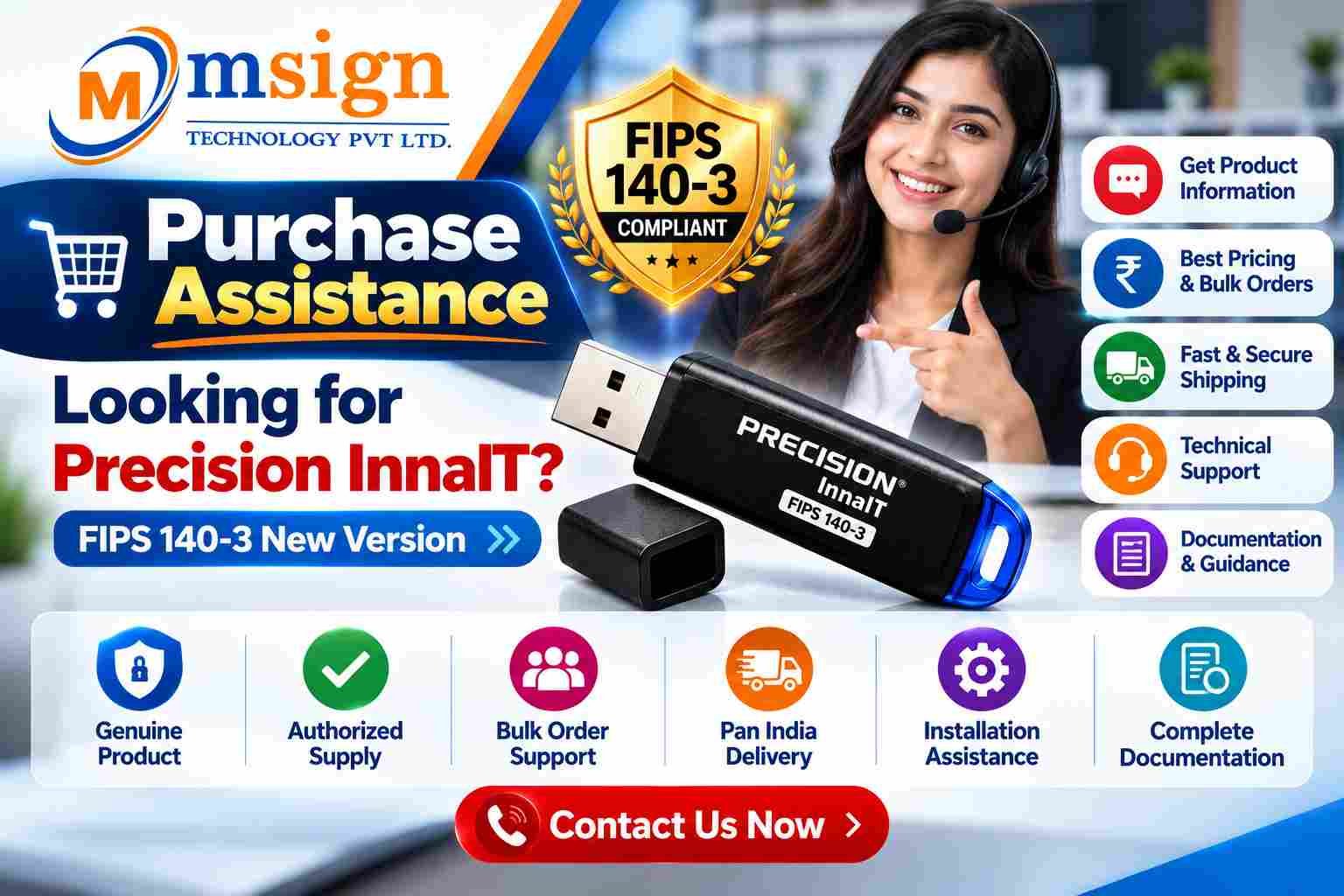 Precision InnaIT product purchase assistance
